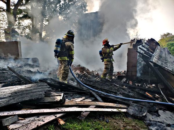 Garage destroyed in Canoe Township fire
